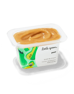 A Little Spoon Babyblend in the flavor Pear.